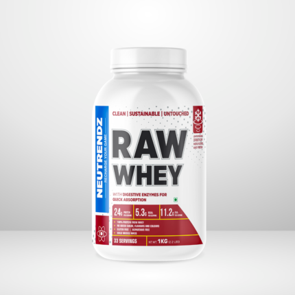 RAW WHEY 24G Protein Unflavoured 1kg