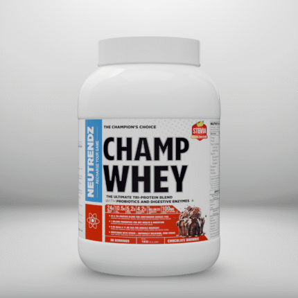 NEUTRENDZ CHAMP WHEY – PREMIUM TRI-PROTEIN BLEND CHOCOLATE BROWNIE 1KG