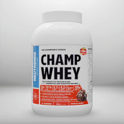 NEUTRENDZ CHAMP WHEY – PREMIUM TRI-PROTEIN BLEND CHOCOLATE BROWNIE 2KG