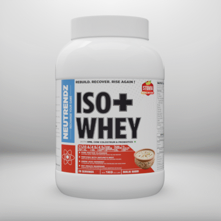 NEUTRENDZ ISO+ WHEY ISOLATED PROTEIN POWDER 1KG MALAI RABDI