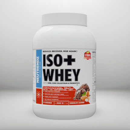 NEUTRENDZ ISO+ WHEY ISOLATED PROTEIN POWDER 500G CHOCOLATE ALMOMD